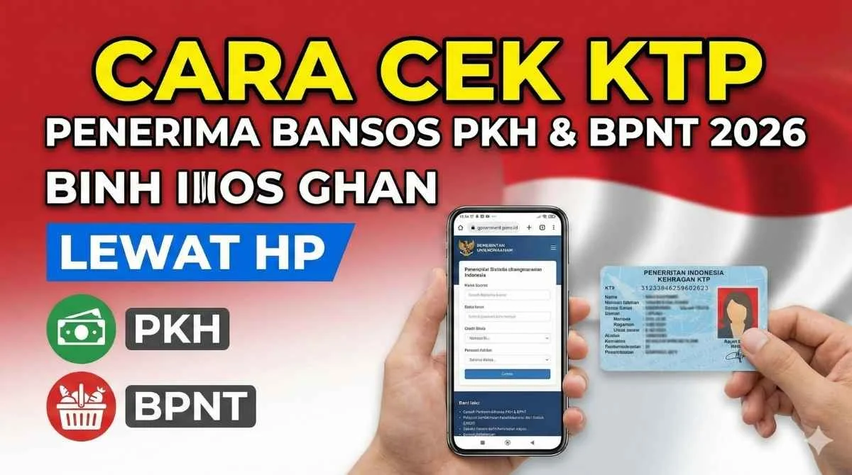 Bansos Juli-September 2026 Cair, Cek Status Penerima PKH dan BPNT di cek bansos kemensos go id Sekarang!