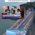 Jalan Puncak Bendungan Lahor Ditutup Mobil, Polres Malang Siagakan Ratusan Personel Hadapi Kepadatan Jalur Blitar-Malang
